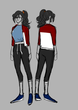 Louisa (Cain’s more popular fraternal twin sister. Originally had lightning powers. Could move to test subjects. Lawrence was originally their father, but he’s changed. Was originally a main character. Tanya’s girlfriend)