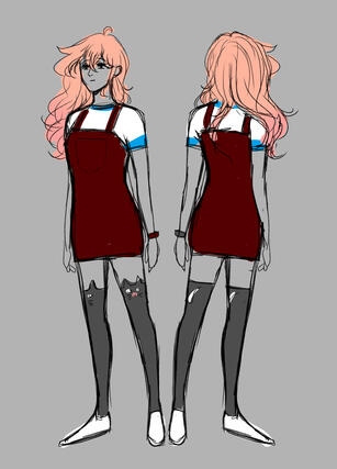 Tanya (Grey’s cousin, Louisa’s girlfriend. Originally a major side character. Had the ability to split her soul from her body and roam undetected like a ghost.)